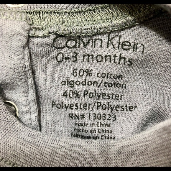 Calvin Klein Motorcycle Onesie - Picture 4 of 4